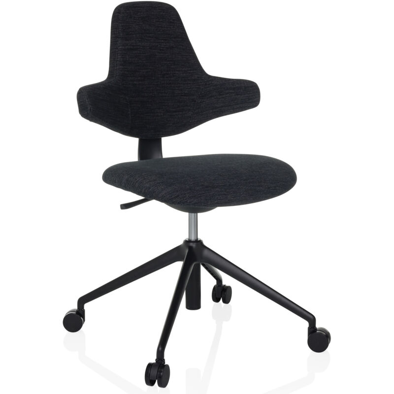 Bürostuhl / Design-drehstuhl Paliano Schwarz Hjh Office