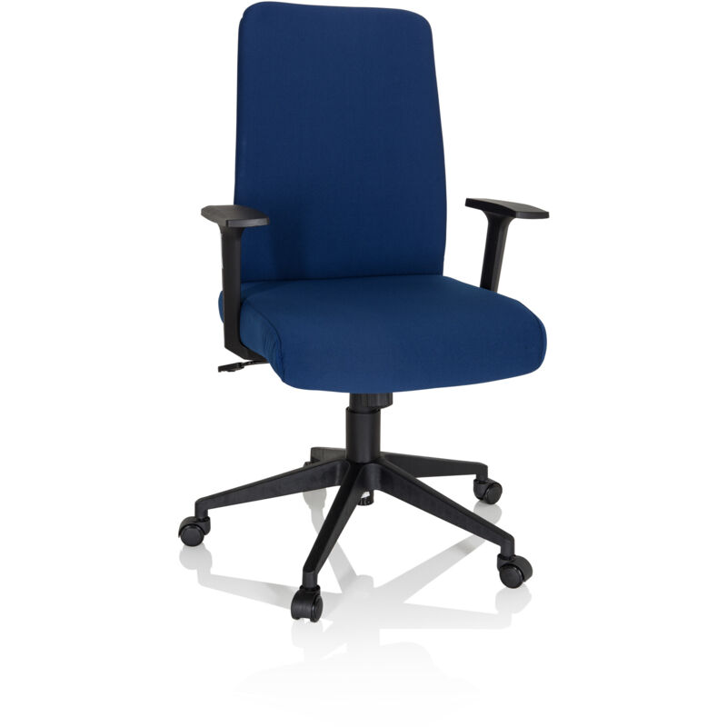 Bürostuhl / Drehstuhl Cosio I Stoff Blau Hjh Office