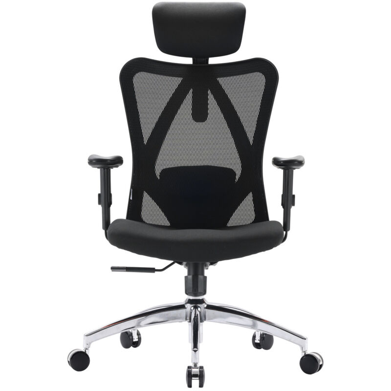 Bürostuhl / Drehstuhl M18-m148 Stoff / Netzstoff Schwarz Sihoo