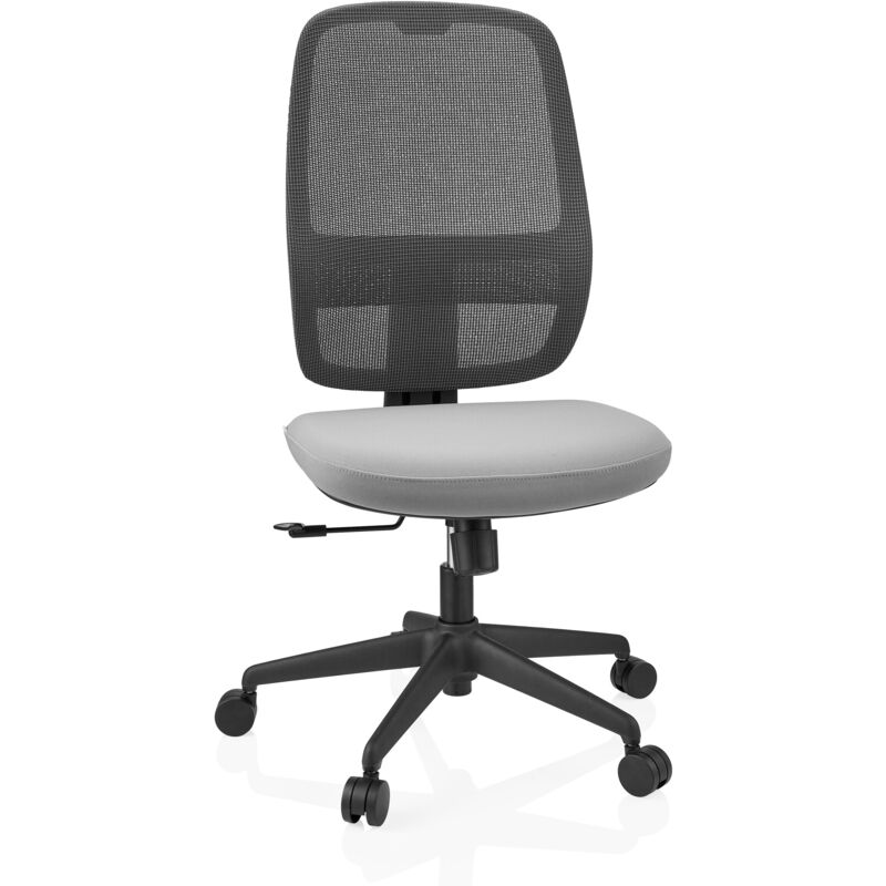 Bürostuhl / Drehstuhl Minoro B Sitz Stoff / Rücken Netzstoff Schwarz / Grau Hjh Office