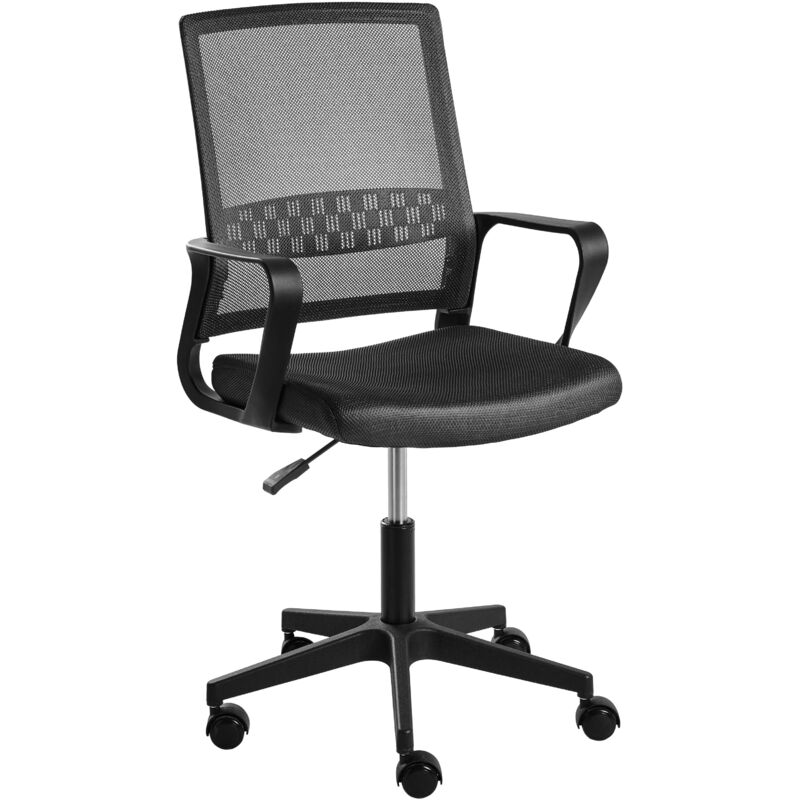 Beliani Bürostuhl Ease Schwarz