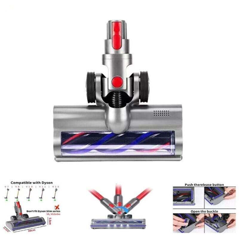 Image of Bürste kompatibel mit Dyson V7 V8 V10 V11 V15, Direct Drive Turbo Bürstenkopf,