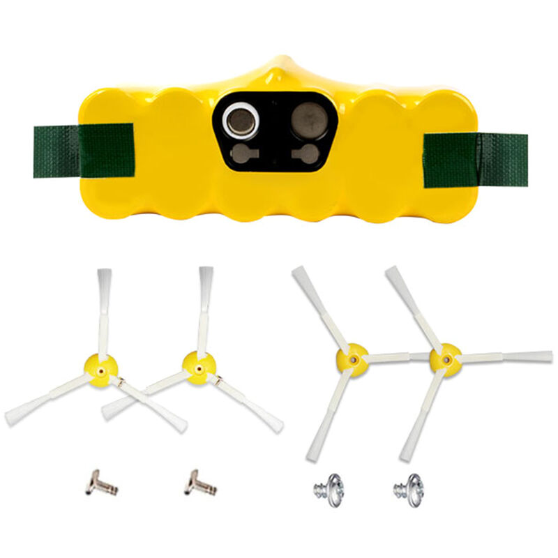 Asupermall - Bursten-Zubehor-Kit-Set Kompatibel mit I-Robot 500/600/700/800/900 Staubsauger Roboter Kehrroboter Ersatz-Zubehor Gadget-Zubehor (4 *