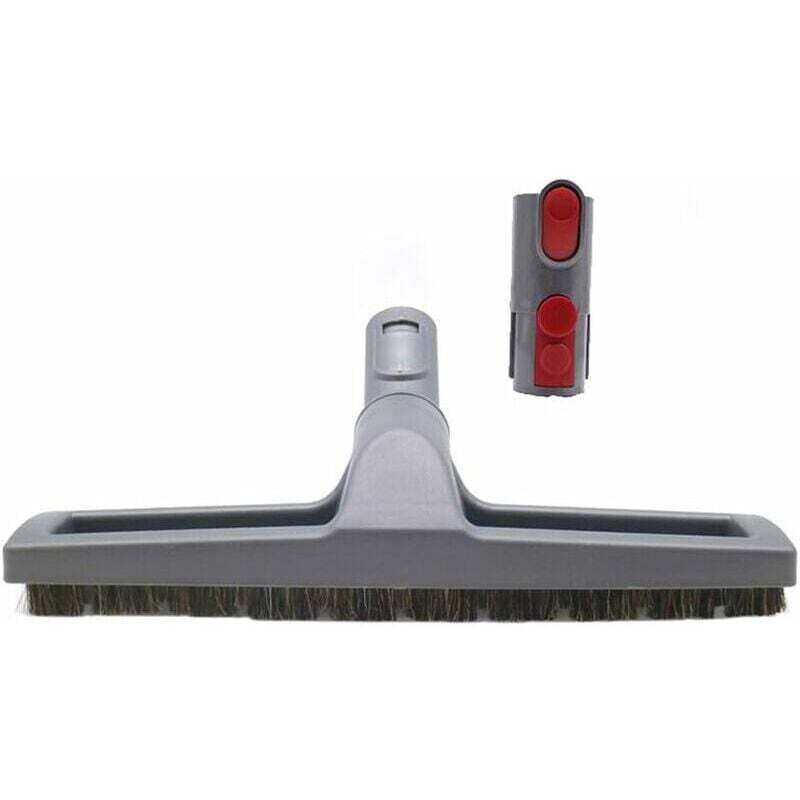 Image of Bürstenkopf für Hartböden – Gelenkbürste für Dyson V6 V7 Staubsauger – mit Konverteradapter