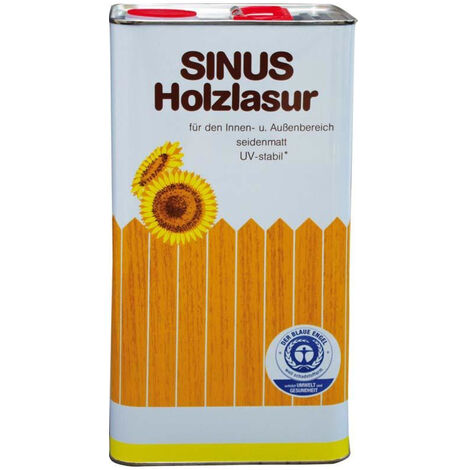 Burtex-Chemie Sinus Holzlasur 5 l Nussbaum