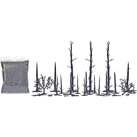 Busch Abgebrannter Wald 1854 Baum-Bausatz    1 Set