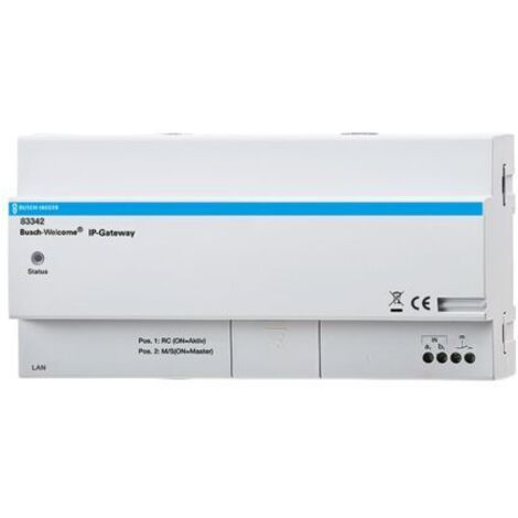 BUSCH-J. IP-GATEWAY REG BUSCHWELCOME ZUBEHÖR 83342 BUSCH-JAEGER 8300-0-0374