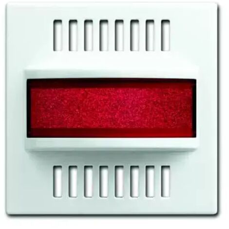 Busch-Jaeger 1573 C-914  Zentralscheibe mit roter und neutraler Kalotte