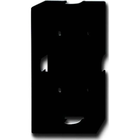 BUSCH-JAEGER 1702-81 BOÎTIER APPARENT, DOUBLE PROGRAMMES D'INTERRUPTEURS ENCASTRÉS  CARAT®  ANTHRACITE