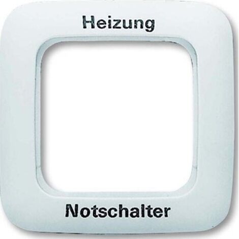 BUSCH-JAEGER 1725-0-1009 PLAQUE DE COMMUTATION ET OBTURATEUR
