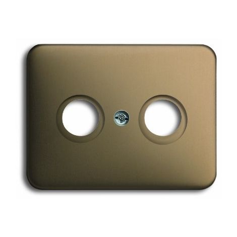 Busch-Jaeger Alpha bascule série Interrupteur//boutons poussoir bronze 1785-21 couverture NEUF