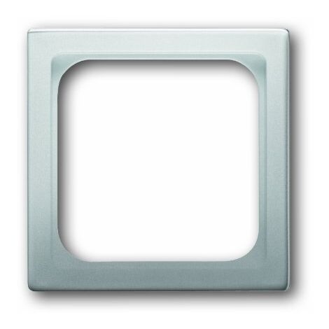BUSCH-JAEGER 1746/10-866 PLAQUE DE RECOUVREMENT, APPAREILS DE COMMUNICATION 50 X 50 MM, ACIER INOXYD
