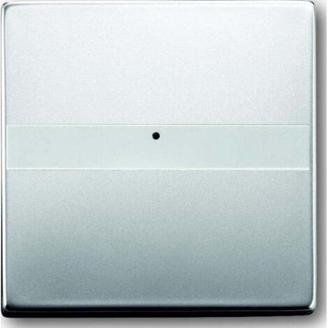 BUSCH-JAEGER 1764NLI-866 PLAQUE DE RECOUVREMENT, ZONE DE MARQUAGE, FIBRE OPTIQUE, ACIER INOXYDABLE, PUR 1731-0-1953