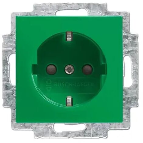 Busch-Jaeger 20 EUCB-13-914  SCHUKO® Steckdosen-Einsatz mit erh. Berührungsschutz