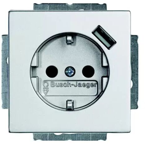 BUSCH JAEGER 20 EUCBUSB-83 Busch-USB-Ladestation, Steckdosen-Einsätze, SCHUKO® USB-Steckdose futur-'1009779'