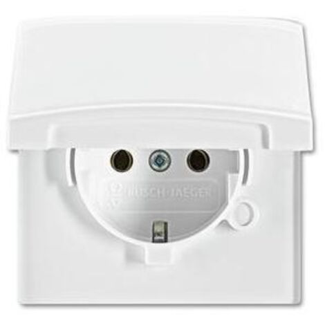 Busch-Jaeger 20 EUGK-34-101 SCHUKO® Steckdosen-Einsatz mit Klappdeckel