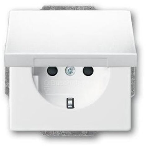 Busch-Jaeger 20 EUK-84 SCHUKO® Steckdosen-Einsatz mit Klappdeckel