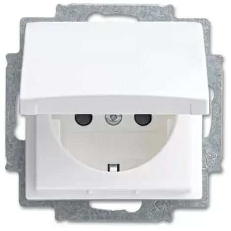 Busch-Jaeger 20 EUKB-914  SCHUKO® Steckdosen-Einsatz mit Klappdeckel
