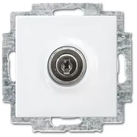 Busch-Jaeger 20 EUKBSL-914  SCHUKO® Steckdosen-Einsatz mit Klappdeckel und Schloss