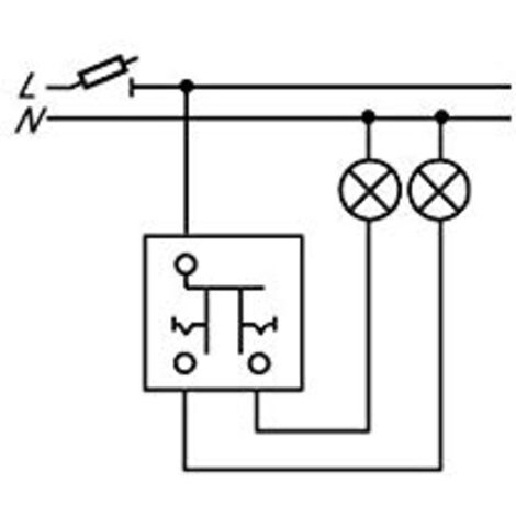 BUSCH-JAEGER 2400/5 US WIPPSCHALTER-EINSATZ, SERIENSCHALTUNG 2CKA001012A2233