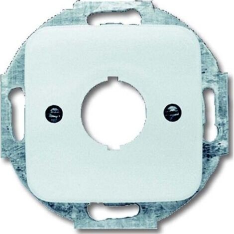 BUSCH-JAEGER 2533-214 PLAQUE DE RECOUVREMENT, APPAREILS Ø 22,5 MM, APPAREILS DE COMMANDE, BLANC ALPIN, REFLEX SI