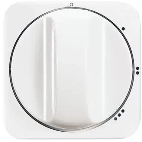 Busch-Jaeger 2542 DR/01-214  Zentralscheibe mit Drehgriff, mit Aufdruck