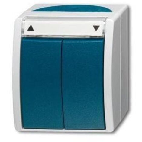Busch-Jaeger 2621/4 W-53 Jalousietaster Wipptaster, 1-polig