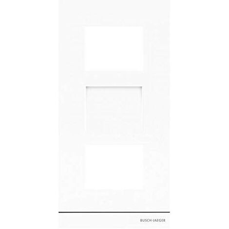 BUSCH-JAEGER 41383CF-W-03 BUSCH-WELCOME® IP : PANNEAU AVANT VIDÉO 1/3, INOX (2TMA130160W0010)