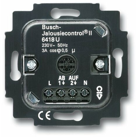 BUSCH JAEGER 6418U INTERRUPTEUR JALOUSIE
