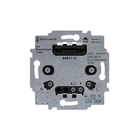 BUSCH-JAEGER 64811 U RELAIS-EINSATZ, 1-FACH, FREE@HOME FLEX (2CKA006800A3041)