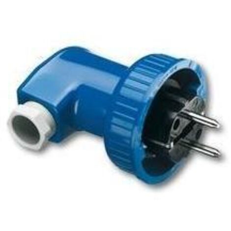 Busch-Jaeger 74 WD  SCHUKO® Stecker 2-polig (2 P + E)