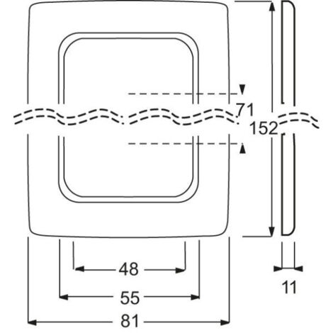 BUSCH-JAEGER CADRE DE FINITION 2512-217K-103 4011395260241 ROUGE 2CKA001725A1566