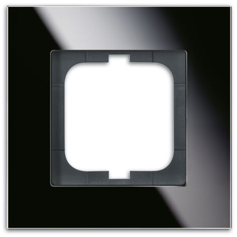 Busch-Jaeger Carat Interrupteur simple finition noire élégante