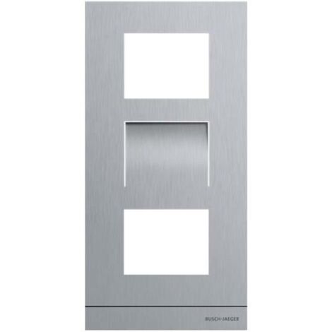 Busch-Jaeger Frontplatte Video, 1/3, aluminium (41383CF-A-03), 2TMA200160A0028