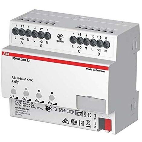 Busch-Jaeger Interruptor Dimmer LED Blanco ABB