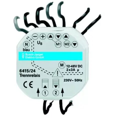 Busch-Jaeger JAL-CONTR.-TRENNRELAIS 2F (6415/24)