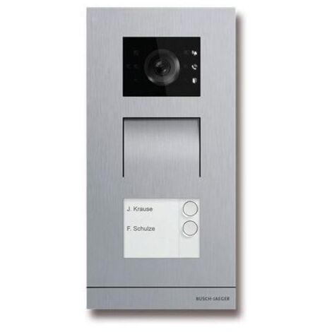 Busch-Jaeger Klingeltableau Bus Edst UP 2tast si m.LS mit Lautsprecher A21381P2-S-03