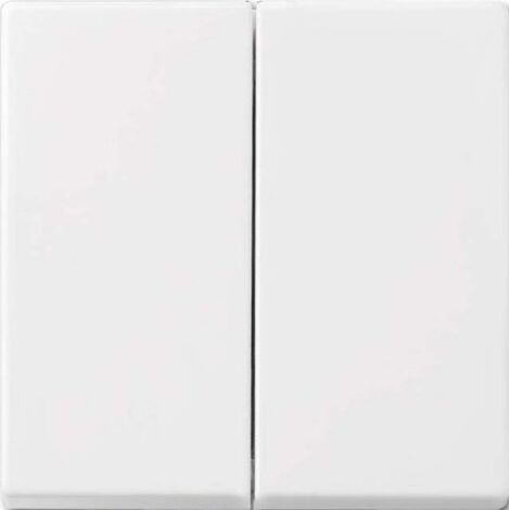 Busch-Jaeger Levetta per interruttore/pulsante, 2 posti bianco alpino - Busch-balance® SI (2505-914), 2CKA001731A2005