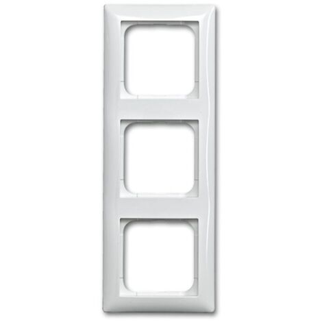 BUSCH-JAEGER MARCO DE 3 COMPARTIMENTO 1723  914 ALPINWEIß BUSCH DE BALANCE SI MARCO PARA INTERRUPTORES 4011395191545