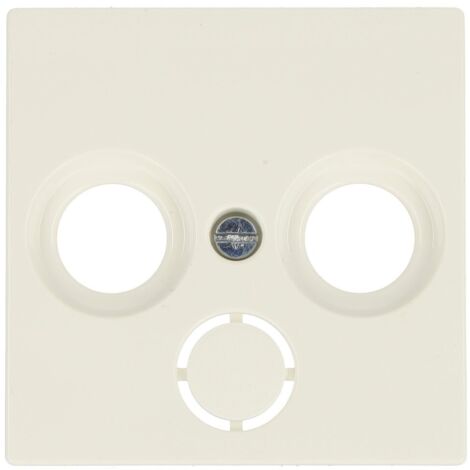 BUSCH-JAEGER MERTEN 296719 - PIEZA CENTRAL PARA ANTENA (2 UNIDADES, TÉRMICA), COLOR BLANCO