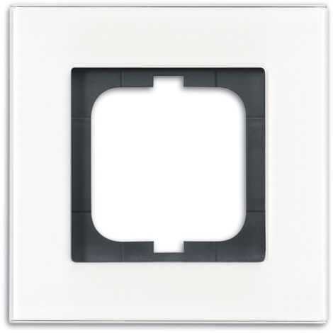 Busch-Jaeger Plaque de recouvrement noire 10,7x10,7 cm