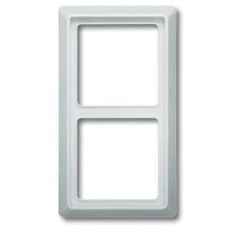 Busch-Jaeger Rahmen 2-fach alpinws, UP, Allwett 2102-34