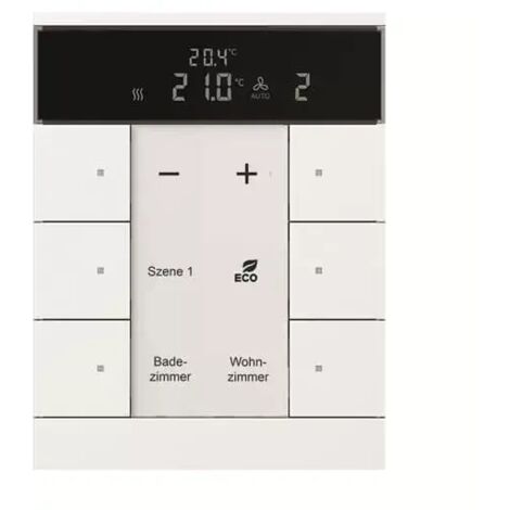 Busch-Jaeger SBR/U6.0.11-84  Raumtemperaturregler mit Bedienfunktion 6-fach Busch-Tenton®