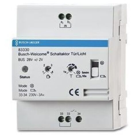 Busch-Jaeger Schaltaktor Tür/Licht REG 83330