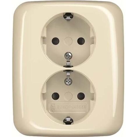 Busch-Jaeger SCHUKO-Doppelsteckdose 202 EUJB-212