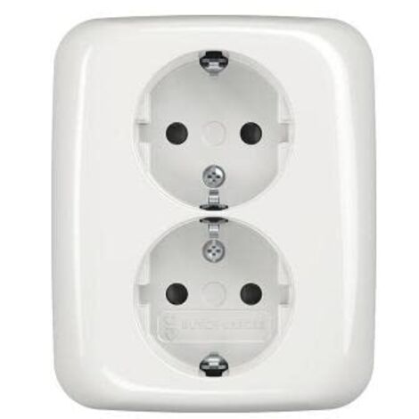 Busch-Jaeger SCHUKO-Doppelsteckdose 202 EUJB-214