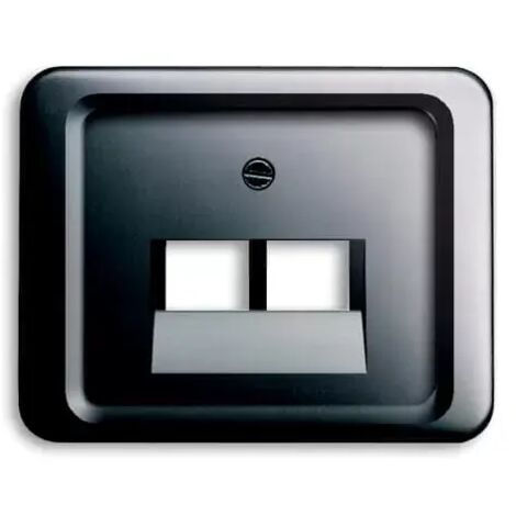 Busch-Jaeger UAE-Abdeckung 2-fach Alpha Nea, platin, 1803-02-20 Busch-Jaeger