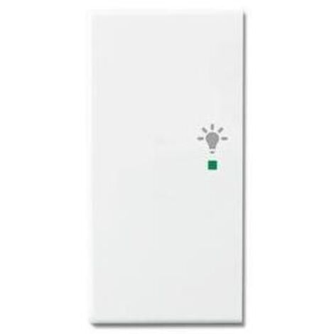 Busch-Jaeger Wippe 2-f li, Symbol Licht studioweiß 6231-21-84