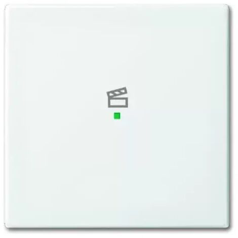 BUSCH-JAEGER Wippe 6233-10-914,  Symbol Szene, free@home, alpinweiß
