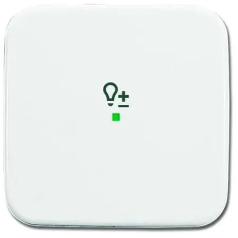 BUSCH-JAEGER Wippe 6234-10-214, Symbol Dimmer, free@home, alpinweiß